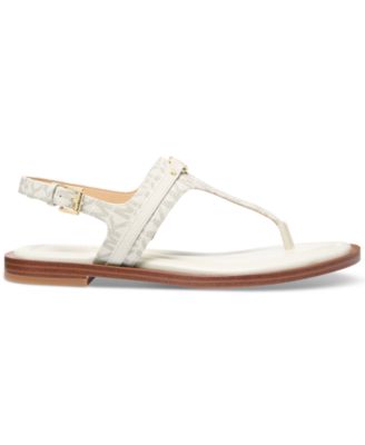 Mandy Logo Slingback Thong Sandals