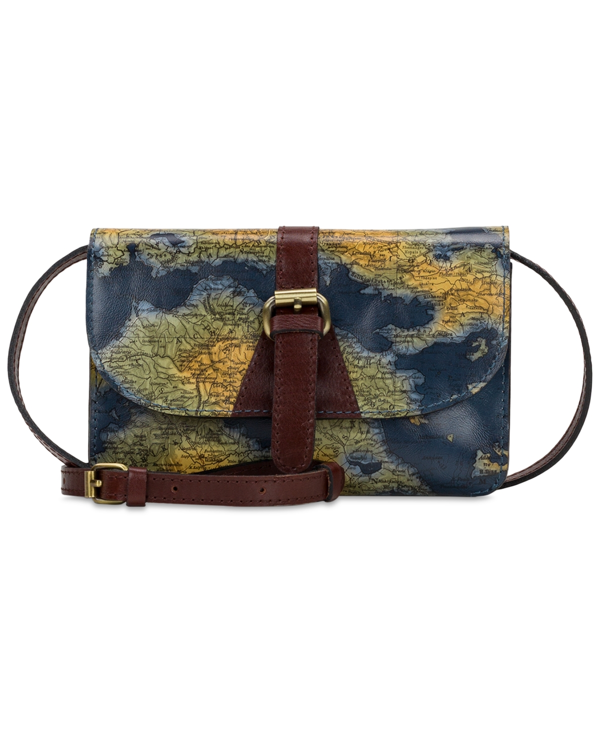 PATRICIA NASH TORRI SMALL LEATHER CROSSBODY 
