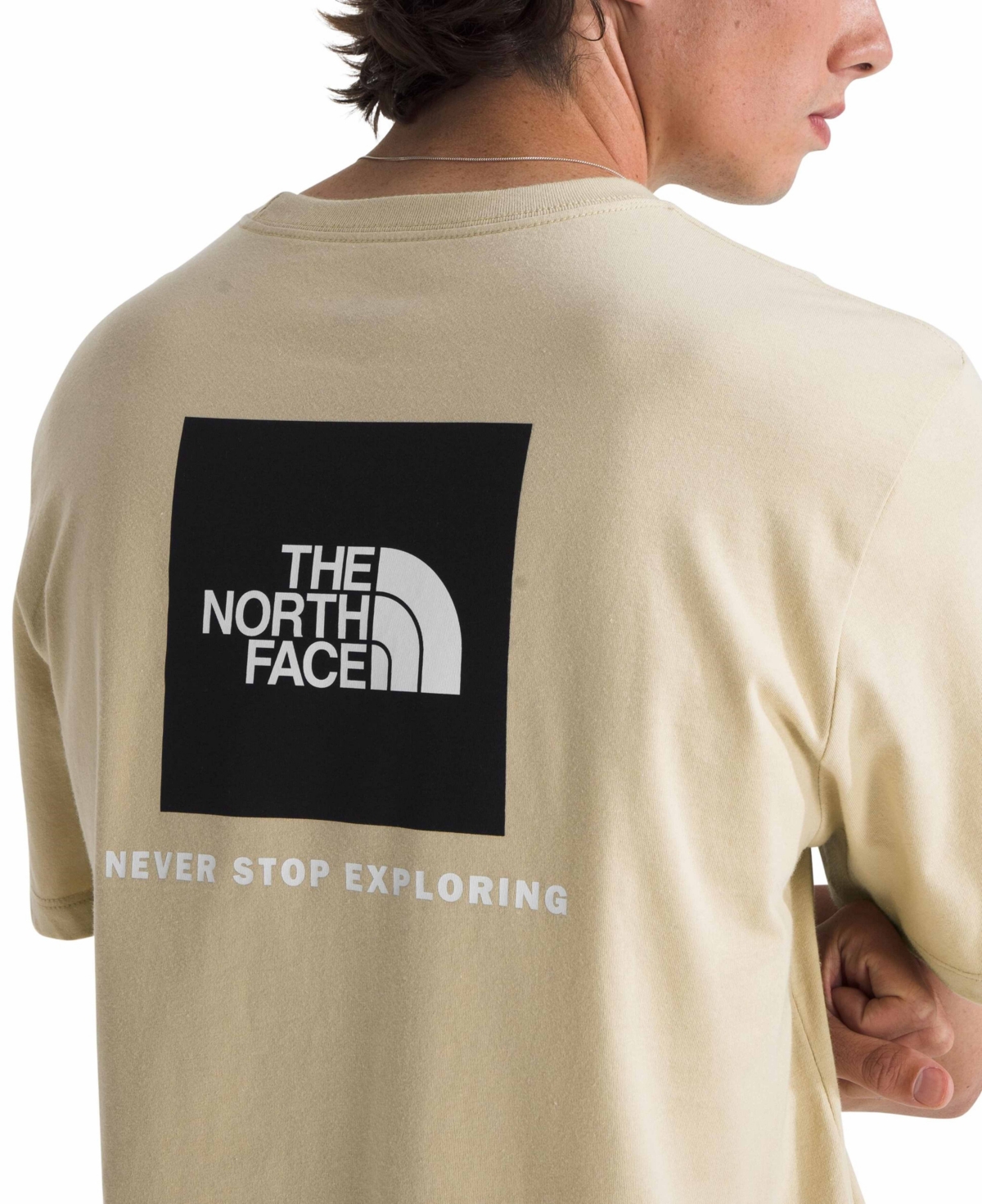 THE NORTH FACE MEN'S SHORT SLEEVE CORE BOX NEVER STOP EXPLORING T-SHIRT 