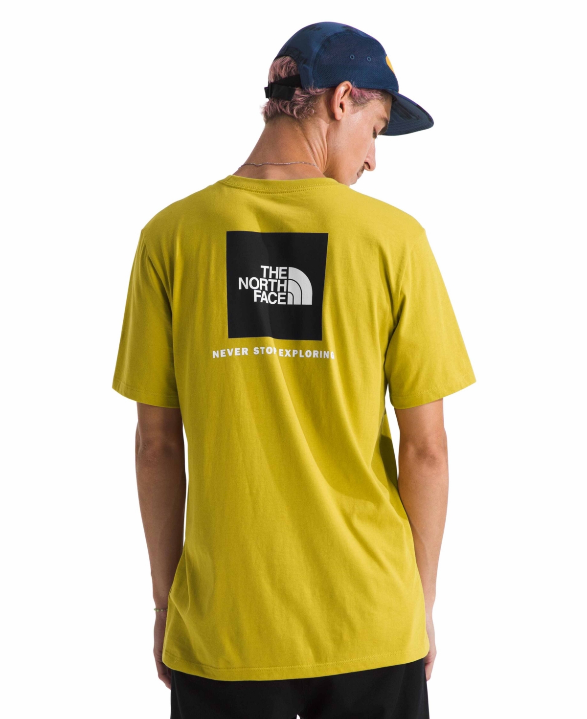 THE NORTH FACE MEN'S SHORT SLEEVE CORE BOX NEVER STOP EXPLORING T-SHIRT 