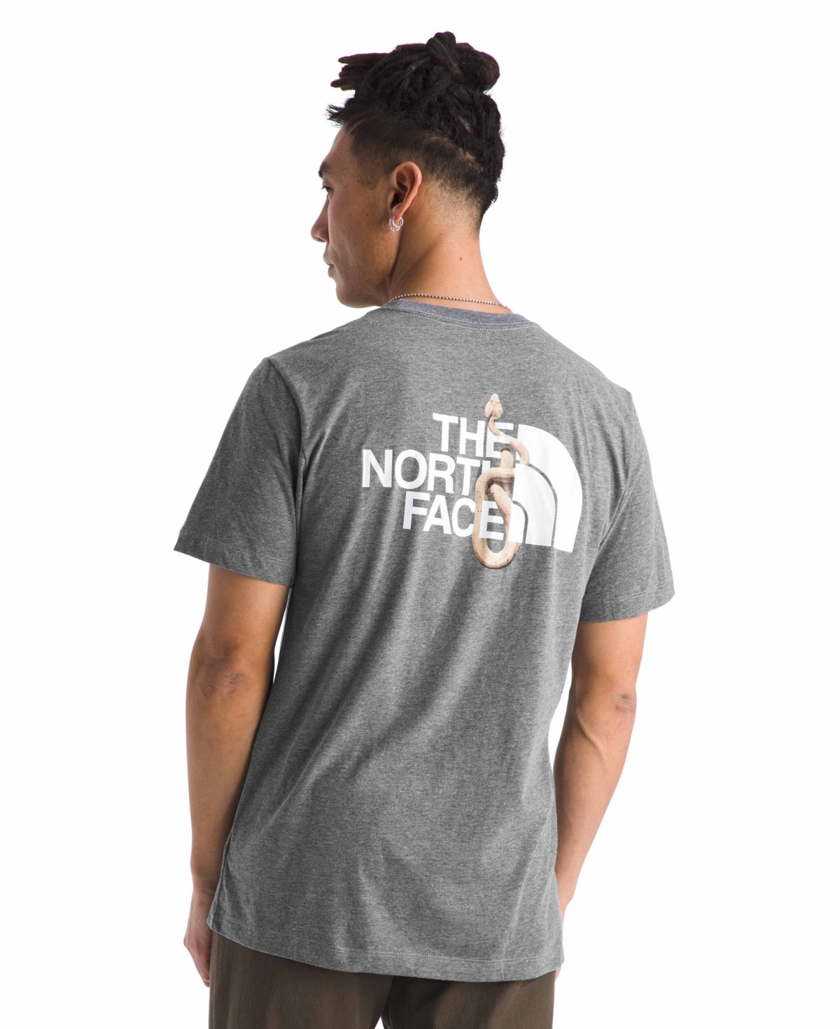 THE NORTH FACE MEN'S SHORT SLEEVE LUNAR NEW YEAR SNAKE GRAPHIC T-SHIRT 