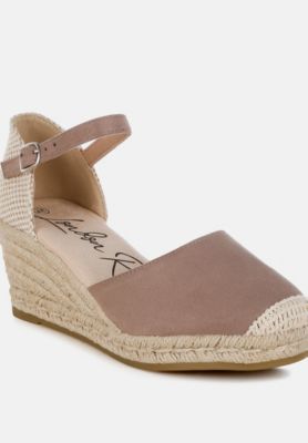 Womens Paryor Microfiber Espadrilles Sandals