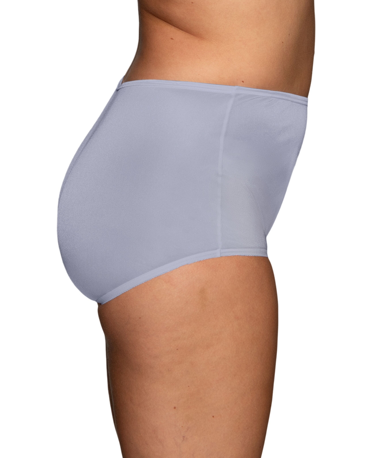 VANITY FAIR PERFECTLY YOURS RAVISSANT NYLON FULL BRIEF UNDERWEAR 15712, EXTENDED SIZES 