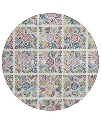 Addison - Chantille ACN852 8'x8' Round Area Rug