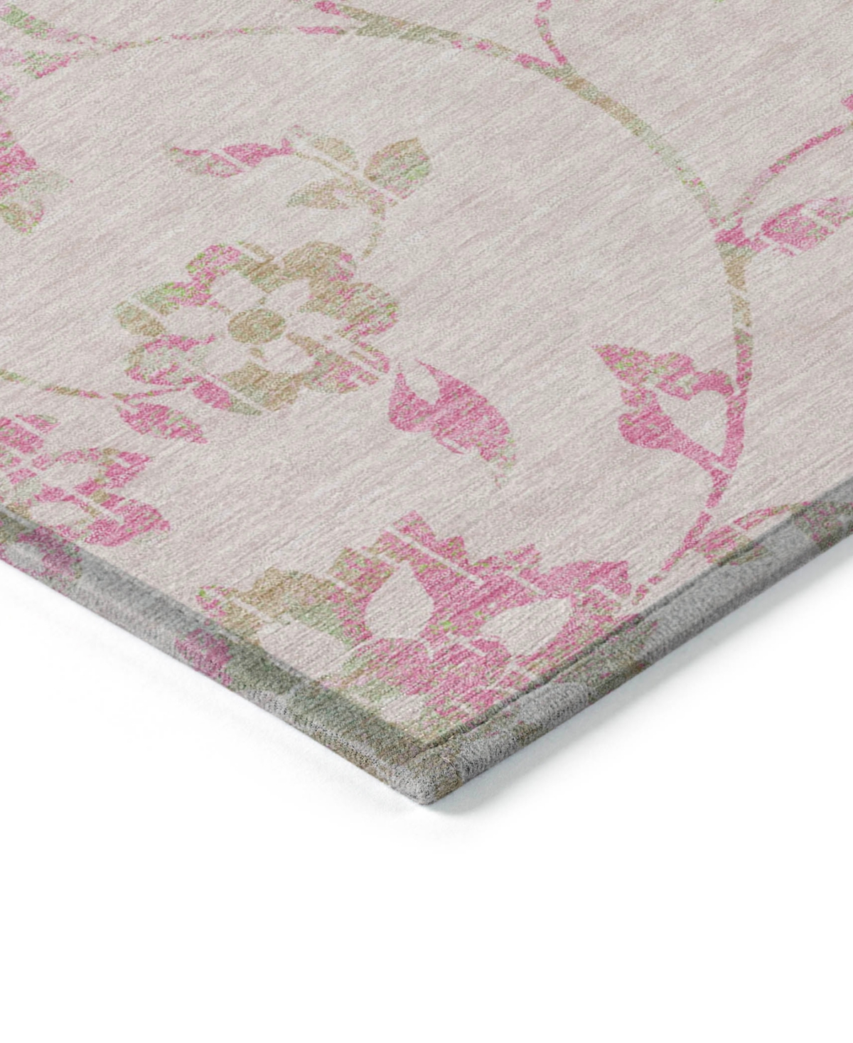 Addison Chantille Acn856 5'x7'6" Area Rug In Pink