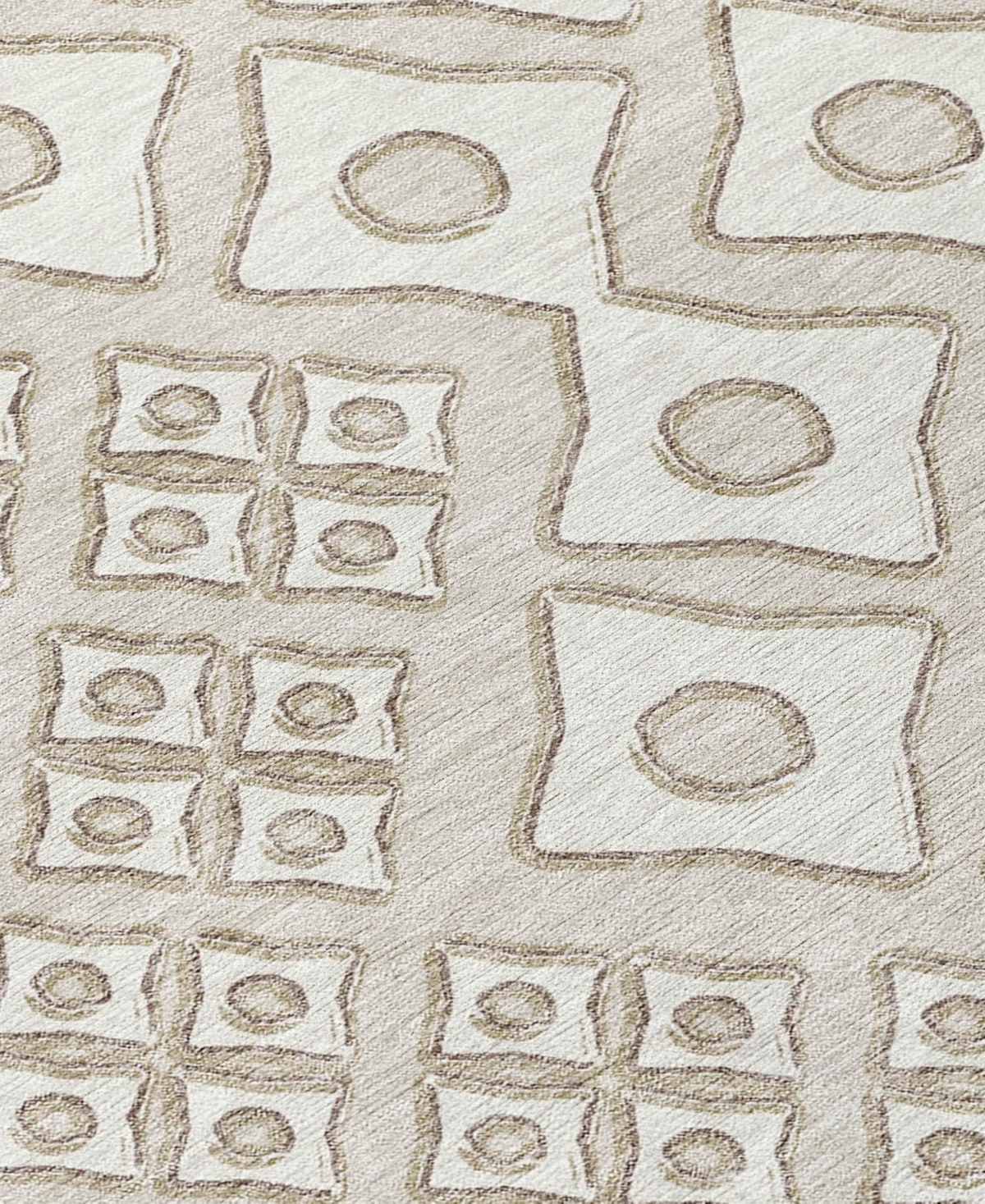 Addison Chantille Machine Washable Acn866 2'6"x3'10" Area Rug In Beige