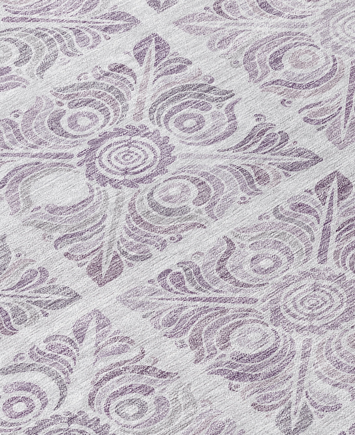 Addison Chantille Machine Washable Acn854 2'6"x3'10" Area Rug In Lavender