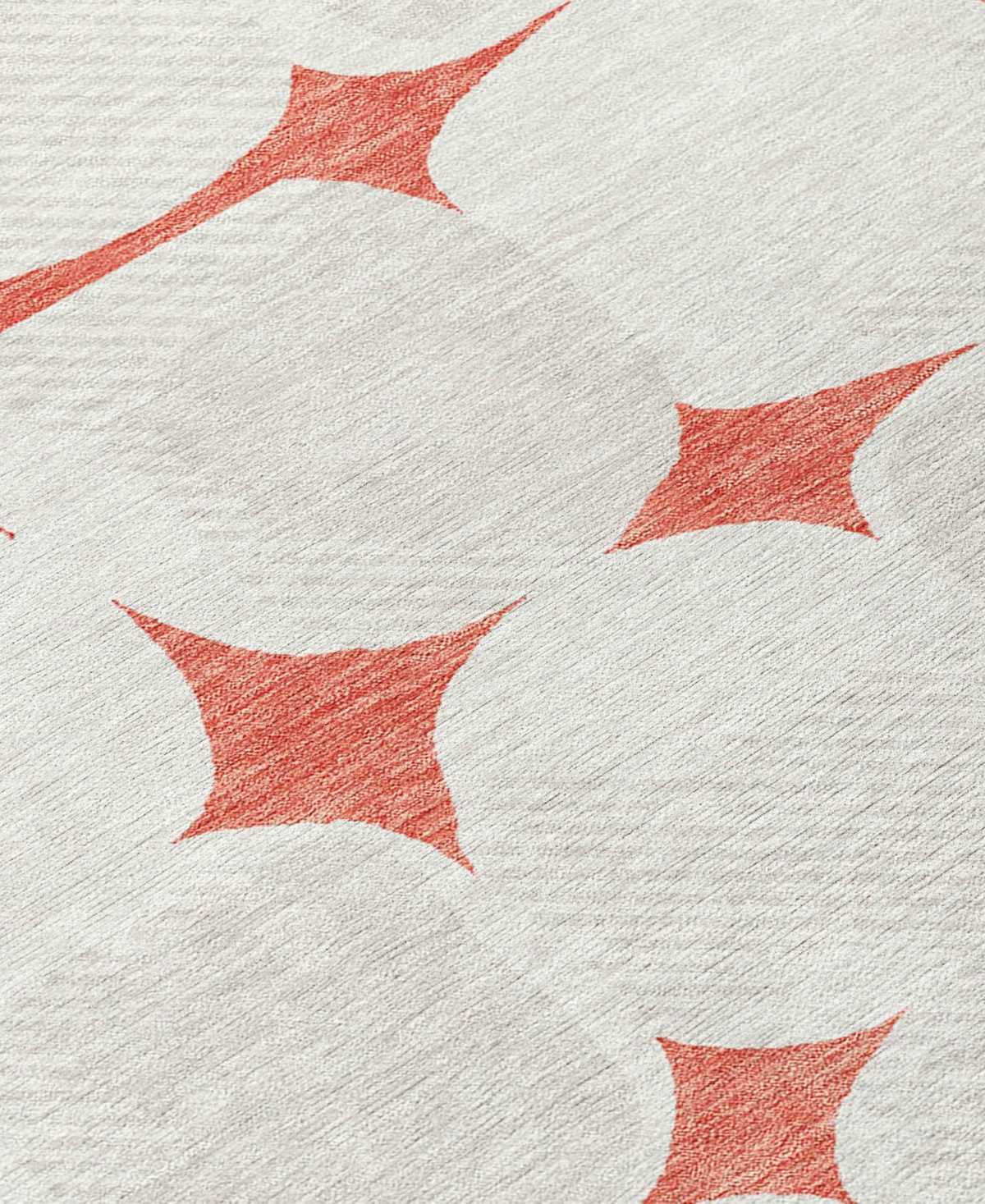 Addison Chantille Machine Washable Acn870 2'3"x7'6" Runner Area Rug In Salmon