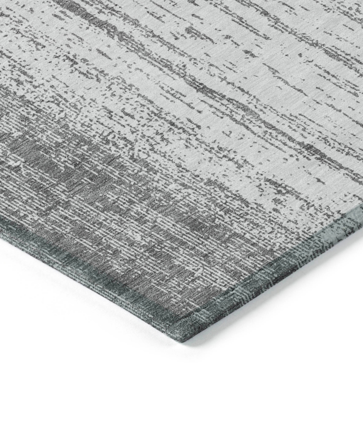 Addison Chantille Machine Washable Acn861 2'3"x7'6" Runner Area Rug In Gray