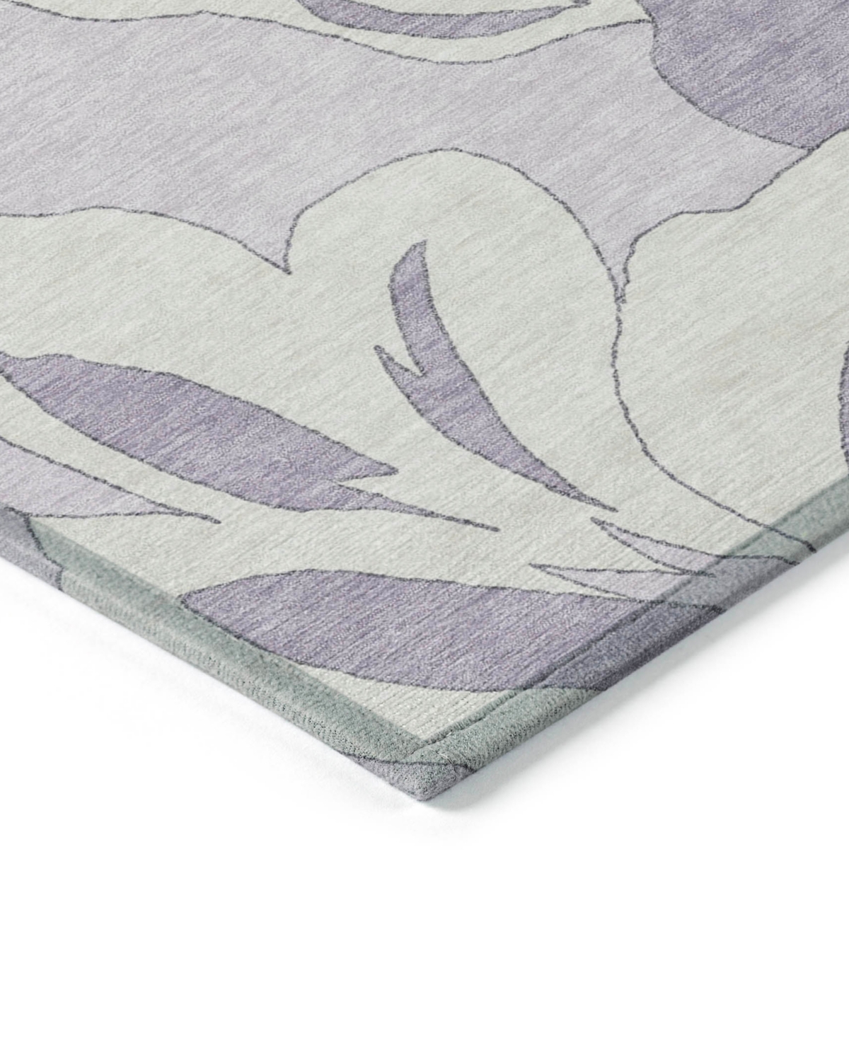 Addison Chantille Machine Washable Acn857 2'3"x7'6" Runner Area Rug In Lavender