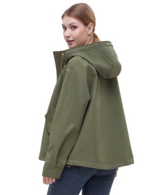 Women's Water-Resistant Hooded Jacket