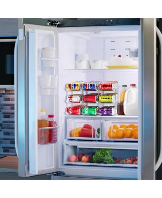 Canned Goods Organizer – Holds up to 48 standard cans for easy storage and access.