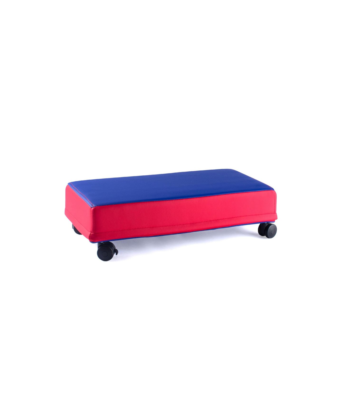 Детская игрушка Bintiva Soft Foam Prone Scooter Board, 75 lbs, Ages 3-10, цвет: Синий красный — фото 1
