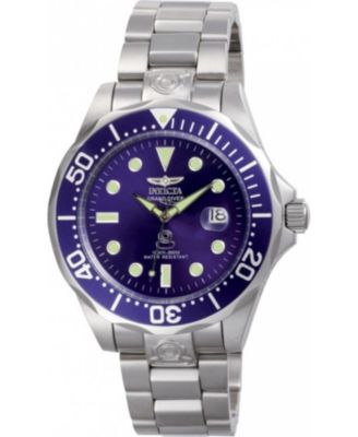 Men's 3045 Pro Diver Automatic 3 Hand Blue Dial Watch