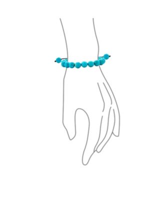 Natural Multi Stones Strand Stackable Bead Bracelet Cord String