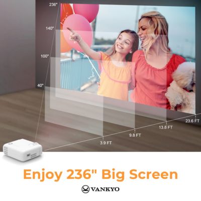 Leisure D30T Mini Wi-Fi Projector