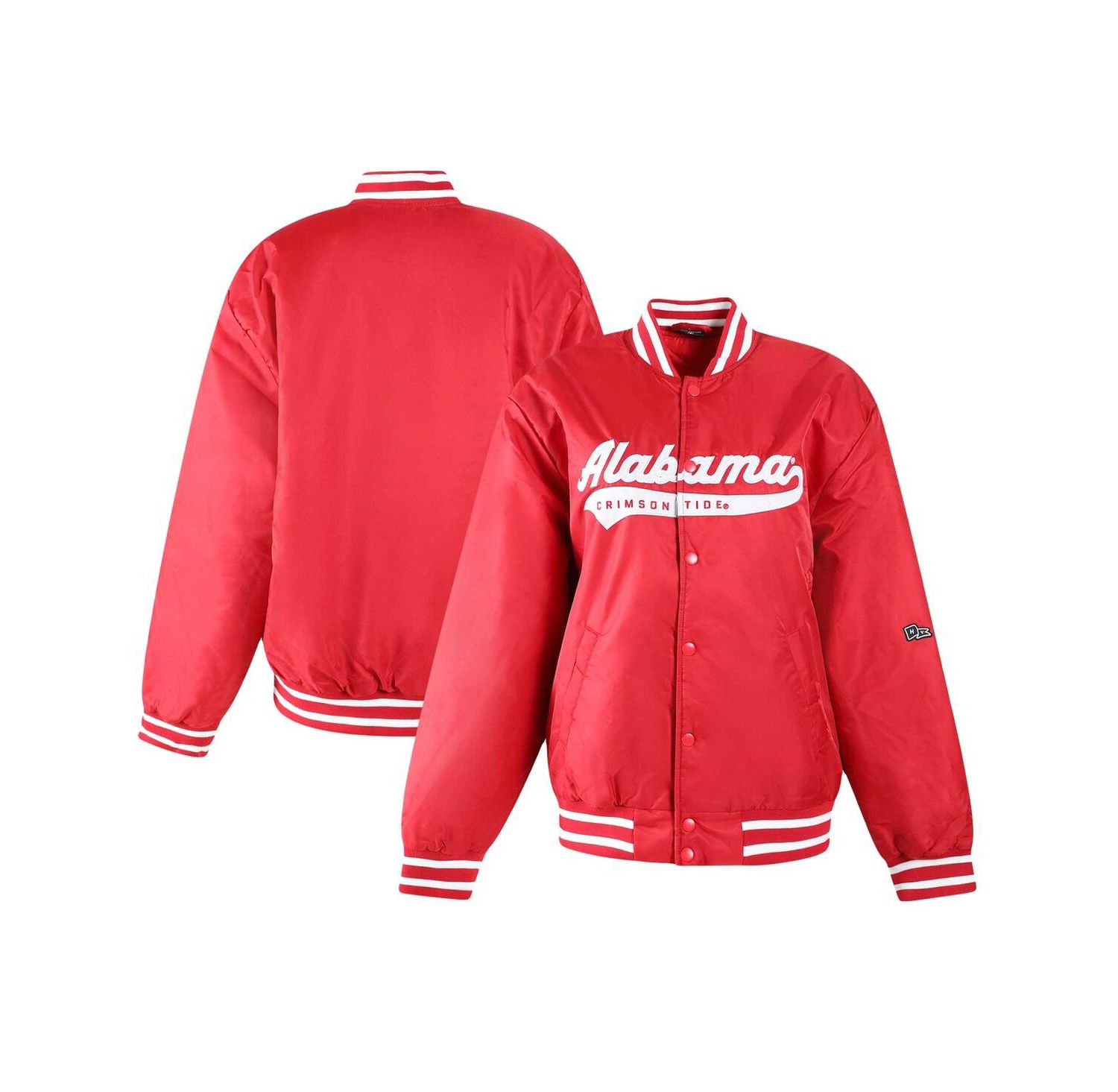 Women's Crimson Alabama Crimson Tide A-Game Varsity Full-Snap Jacket