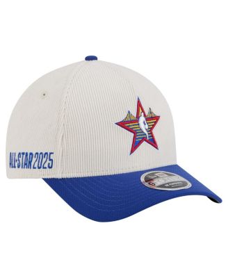 New Era - 2025 NBA All-Star Game Cream/Blue Big Star Corduroy 9FORTY Adjustable Hat