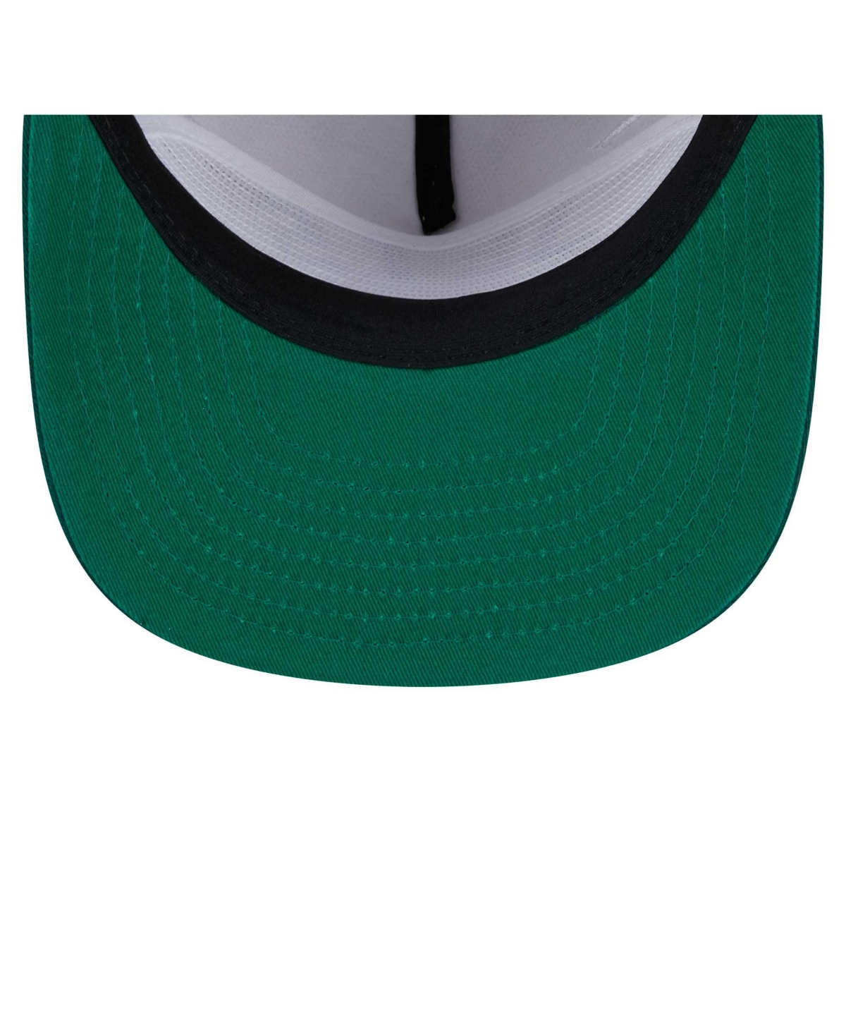 New Era Men's Stone/green New York Jets Athletic Golfer Snapback Hat In Stone,green