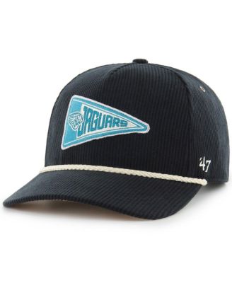 '47 Brand - Men's and Women's Black Jacksonville Jaguars Touch Down Hitch Adjustable Hat