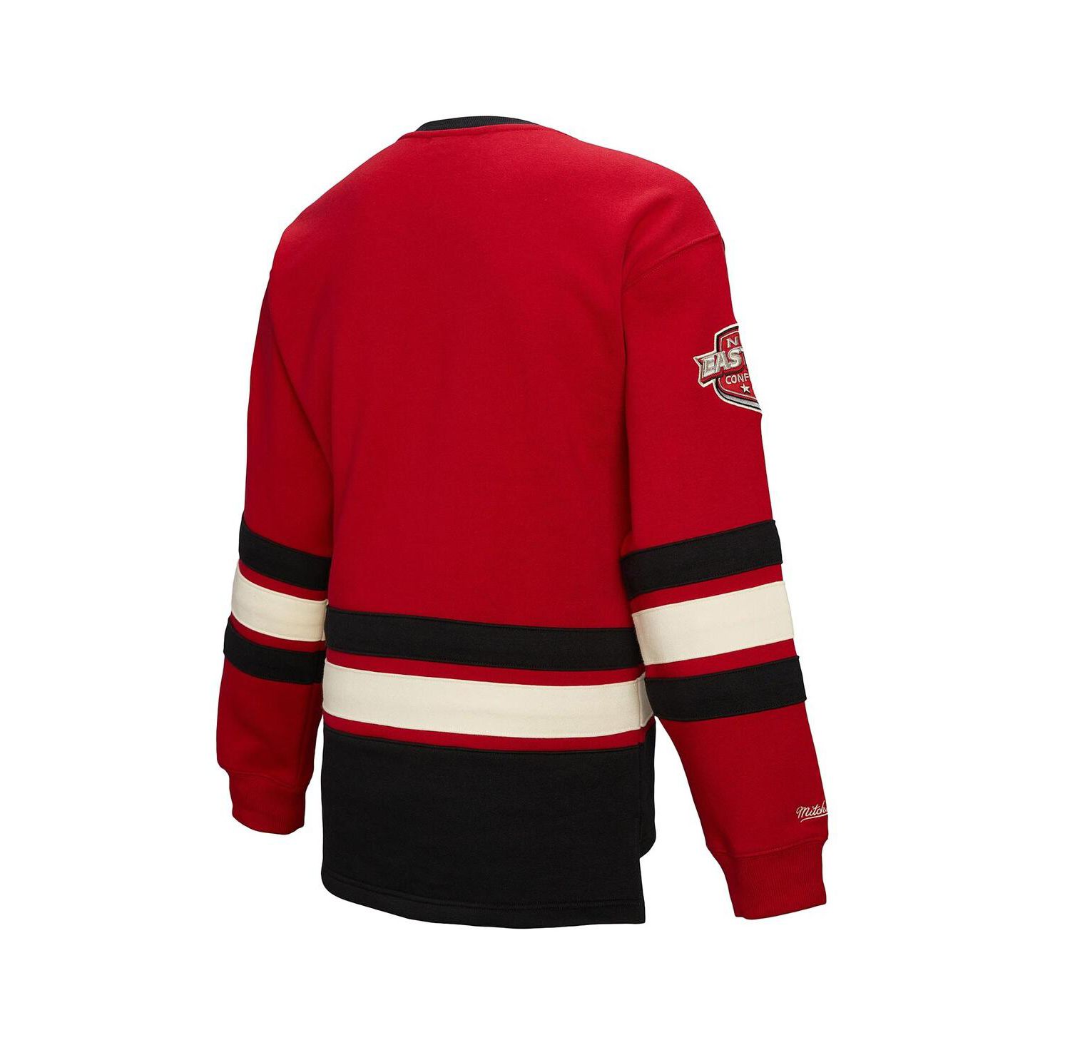 Women's Red New Jersey Devils Heritage Lace-Up Pullover Sweatshirt