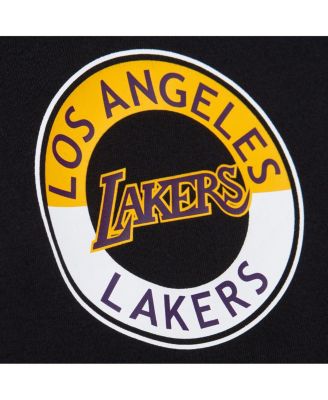 Men's Black Los Angeles Lakers Black Out Collection Vintage Premium T-Shirt