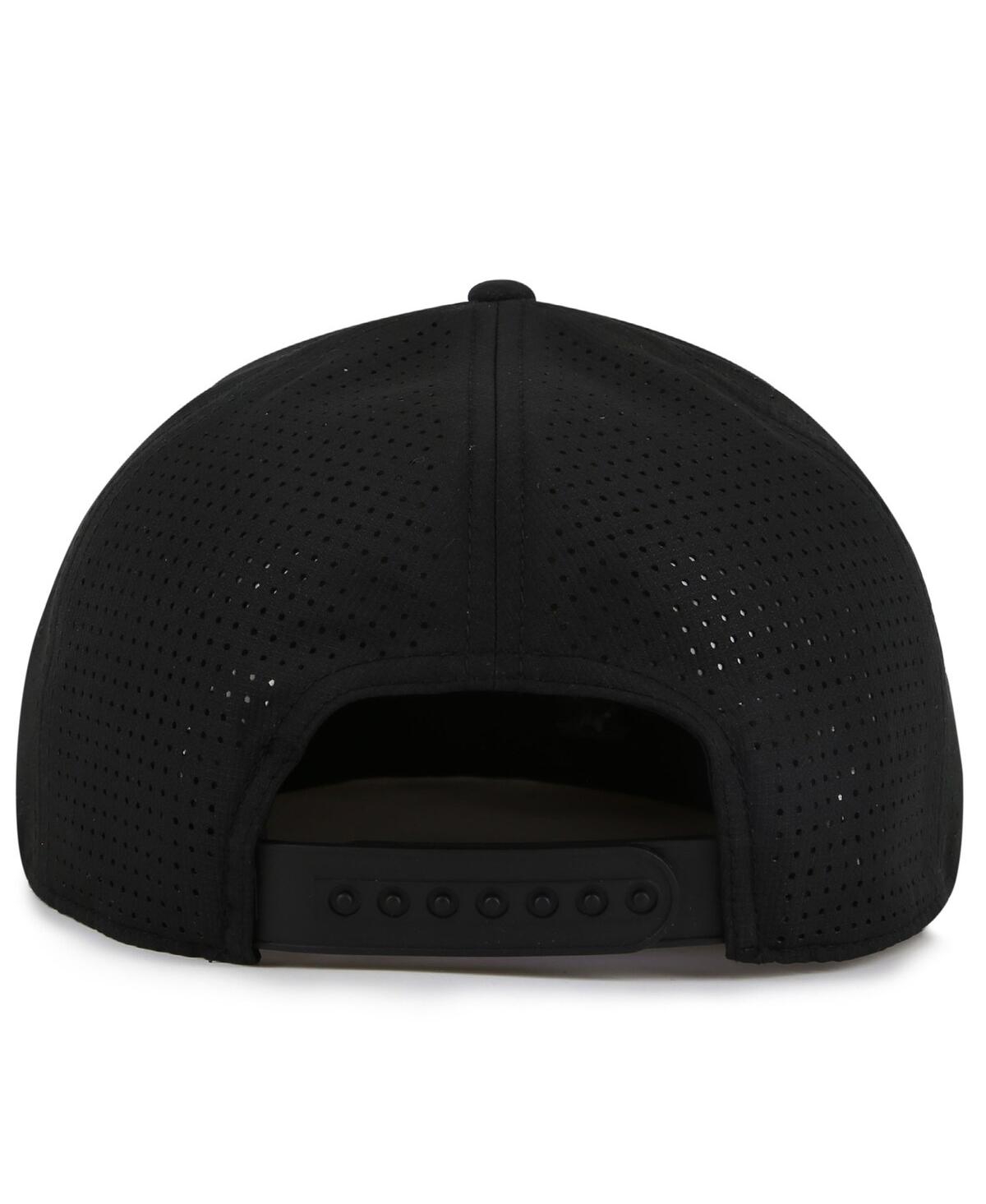 AMERICAN NEEDLE MEN'S BLACK LOS ANGELES KINGS BUXTON PRO TECH ADJUSTABLE HAT 