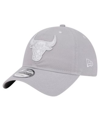 New Era - Men's Gray Chicago Bulls Tonal 9TWENTY Adjustable Hat
