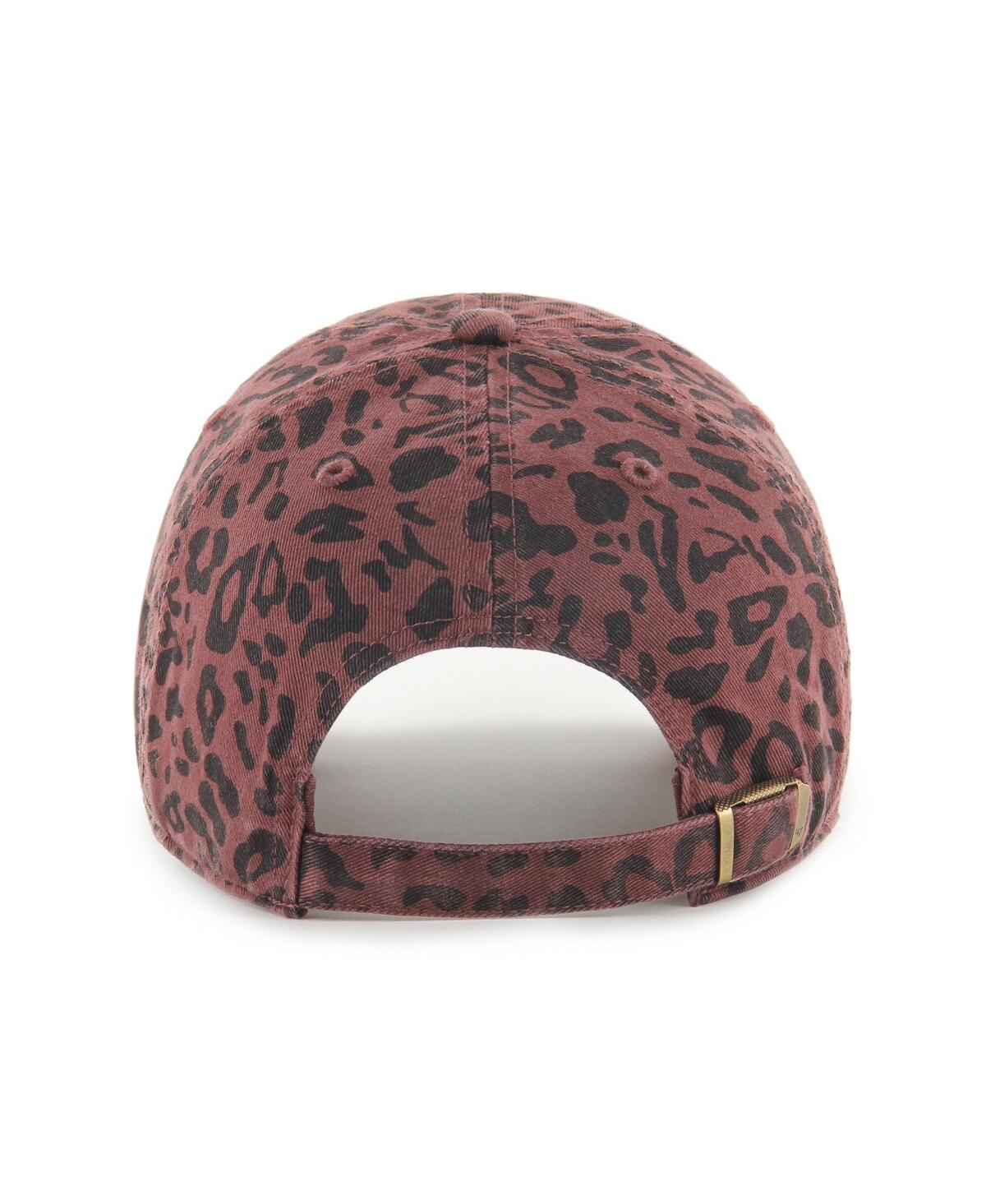 47 Brand Women's Brown Boston Red Sox Tawny Clean Up Adjustable Hat In Brown