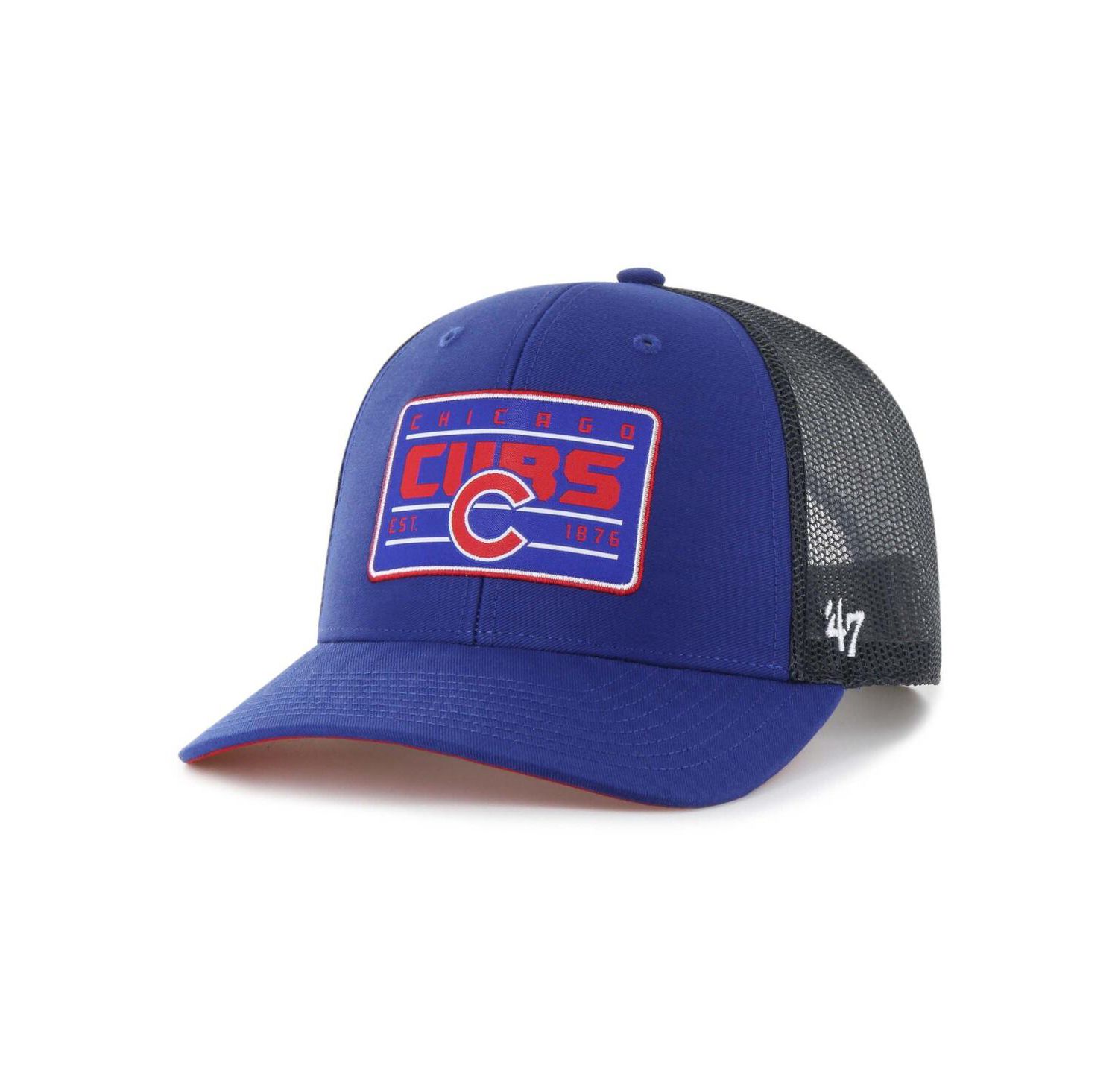Men's Royal Chicago Cubs Hardline Trucker Adjustable Hat