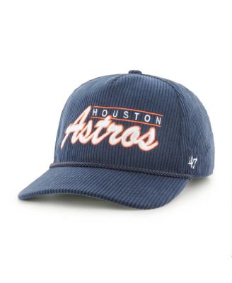Men's Navy Houston Astros Corduroy Hitch Adjustable Hat
