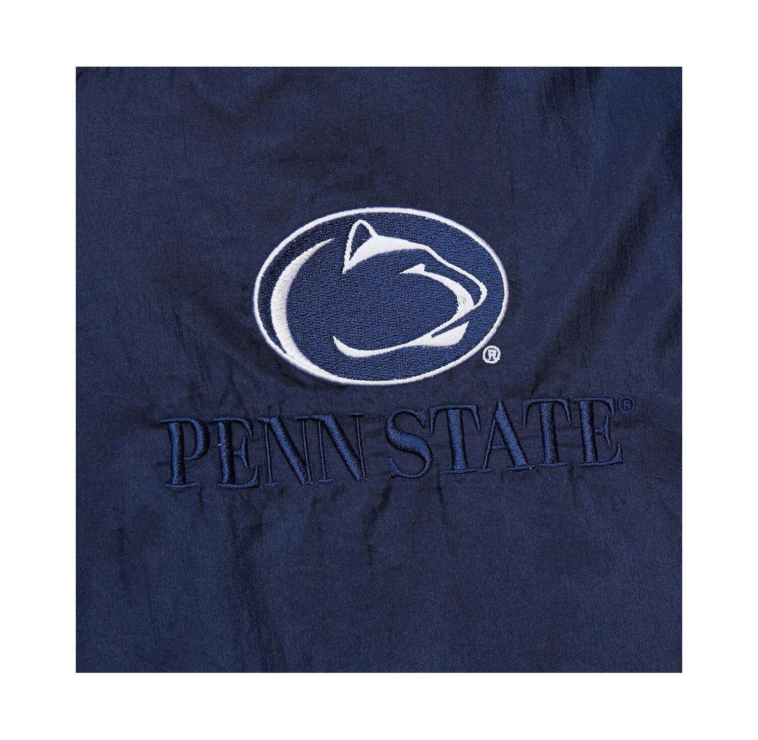 Men's Navy Penn State Nittany Lions Team 3.0 Anorak Half-Zip Hoodie Sweatshirt