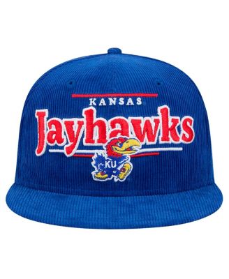 Men's Royal Kansas Jayhawks Display 9FIFTY Snapback Hat