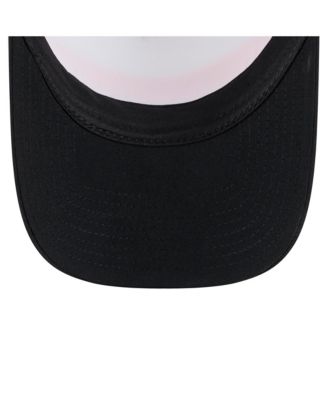 Men's White/Black Cincinnati Bengals Sport Night Color Block 9FORTY A-Frame Trucker Adjustable Hat