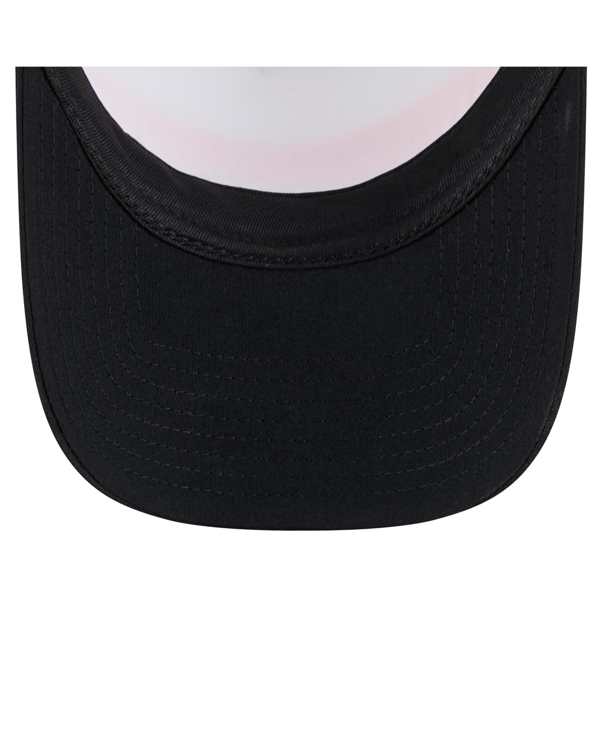 New Era Men's White/black Cincinnati Bengals Sport Night Color Block 9forty A-frame Trucker Adjustable Hat In White,black