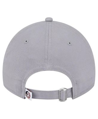 Women's Gray Florida State Seminoles Logo 9TWENTY Adjustable Hat