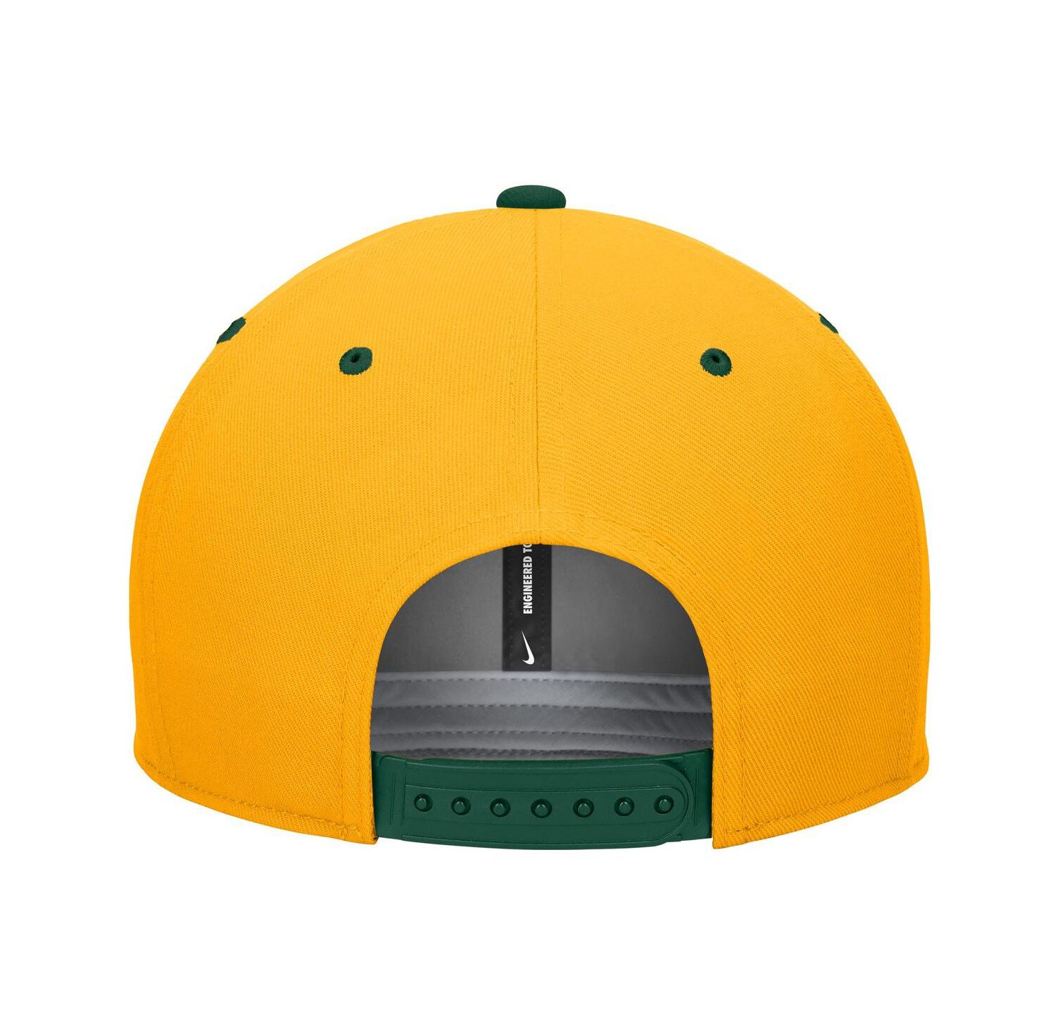 Men's White/Gold Baylor Bears Pro Performance Snapback Hat