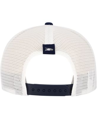 Men's Navy Georgia Southern Eagles 2024/25 Sideline Rise Trucker Adjustable Hat