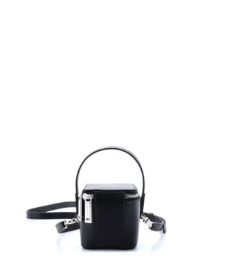 Micro Gancicni Top Handle Vanity Case Leather