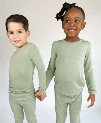 Baby Boys and Girls 4-Piece Long Sleeve Pajama Set