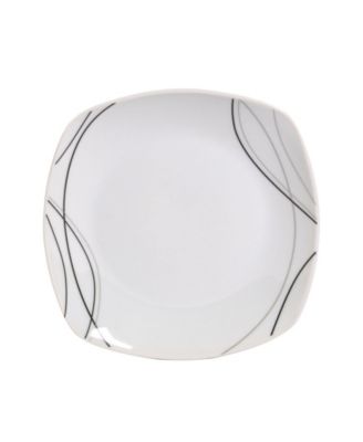 Alec Ash White 16 Pc. Dinnerware Set, Service for 4 