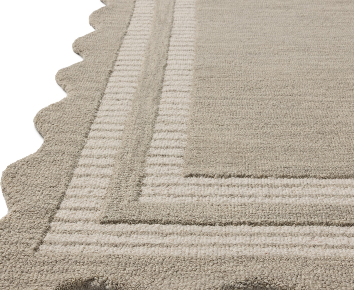 Chris Loves Julia Scottie Sco-01 5'x7'6'' Area Rug In Khaki