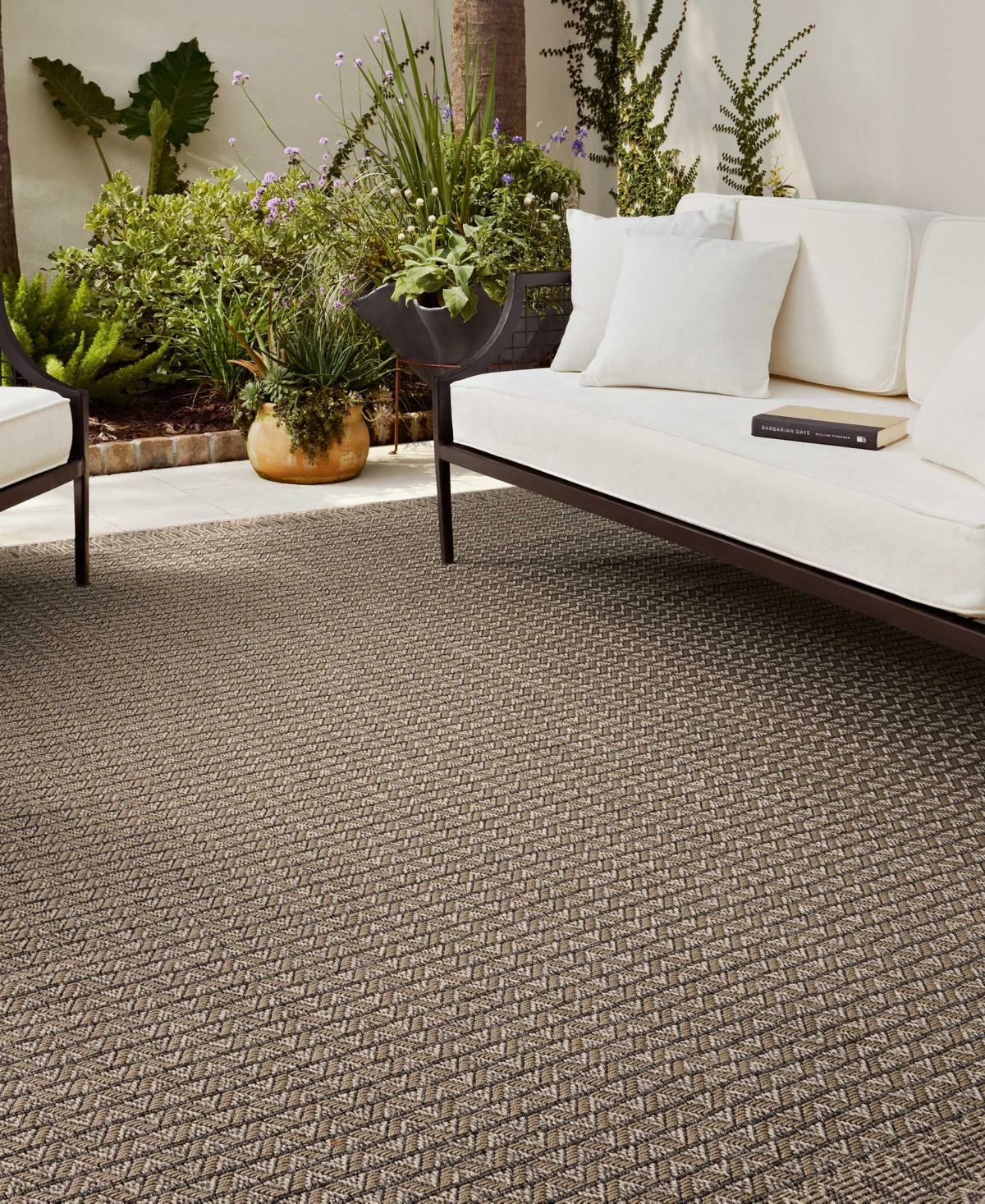 Chris Loves Julia Providence Prc-05 5'x7'7'' Area Rug In Tan