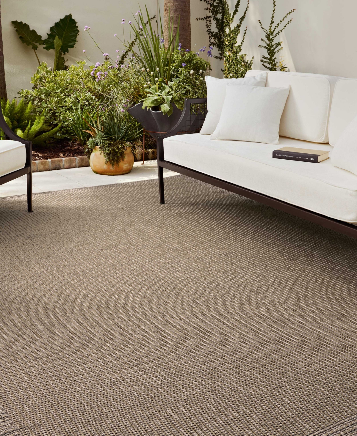 Chris Loves Julia Providence Prc-02 7'6''x10' Area Rug In Tan,sand