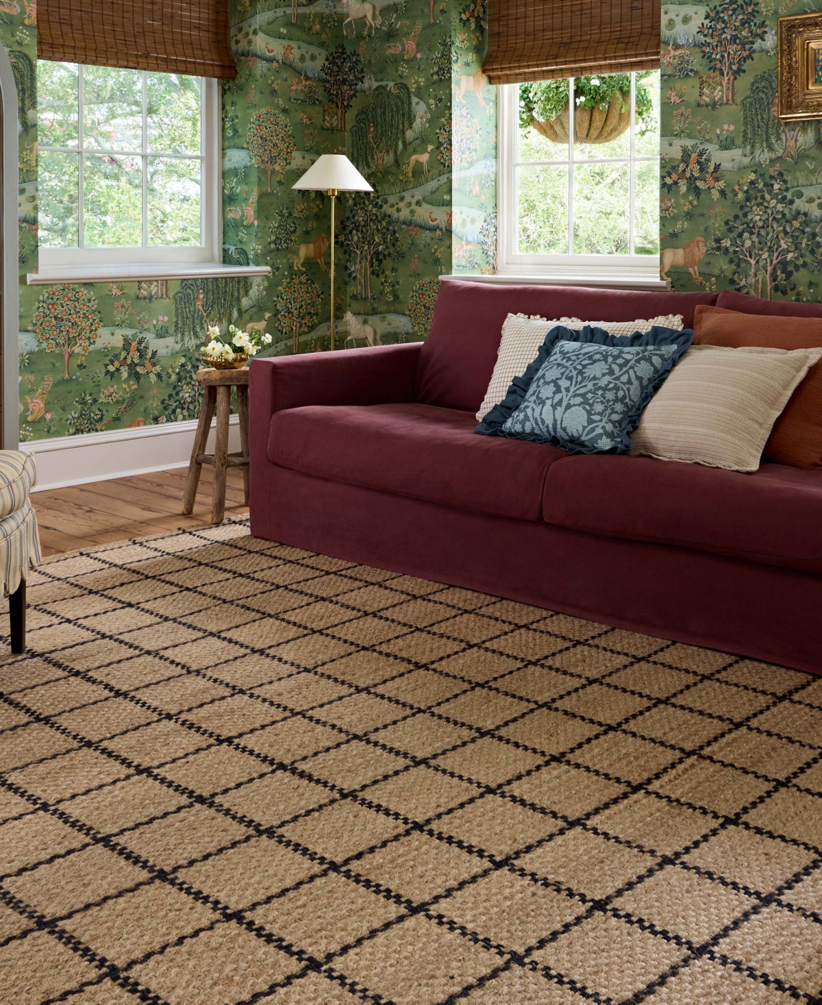Chris Loves Julia Fletcher Fle-01 5'x7'6'' Area Rug In Tan,black