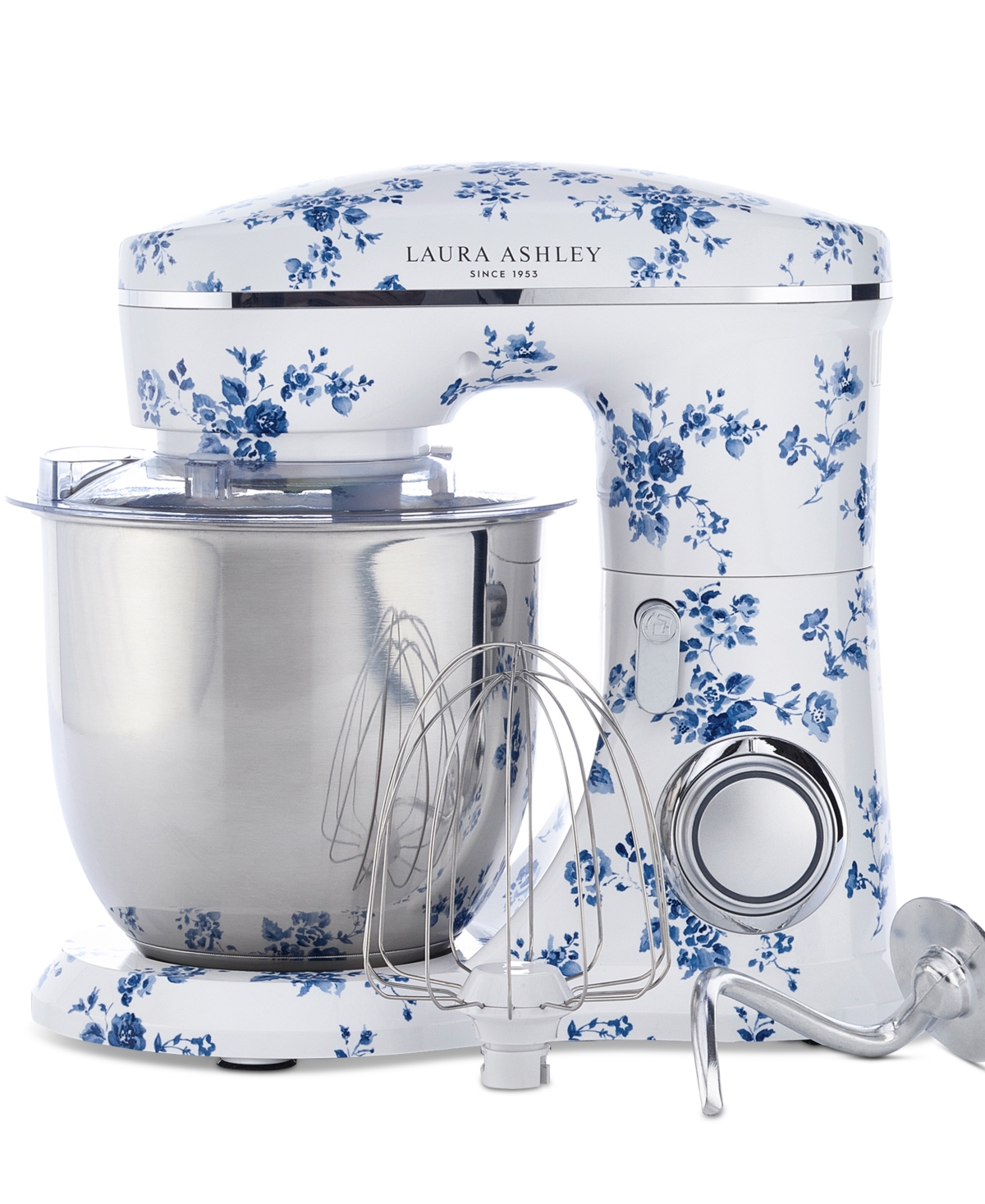 Laura Ashley 4.5l Plastic Tilt-head 10-speed Stand Mixer In China Rose