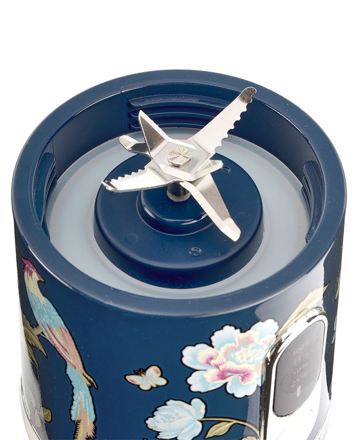 Laura Ashley Cordless Portable Single-serve Smoothie Maker In Elveden Navy