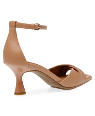 Women's Jessie Ankle Strap Two Piece Dress Sandals 