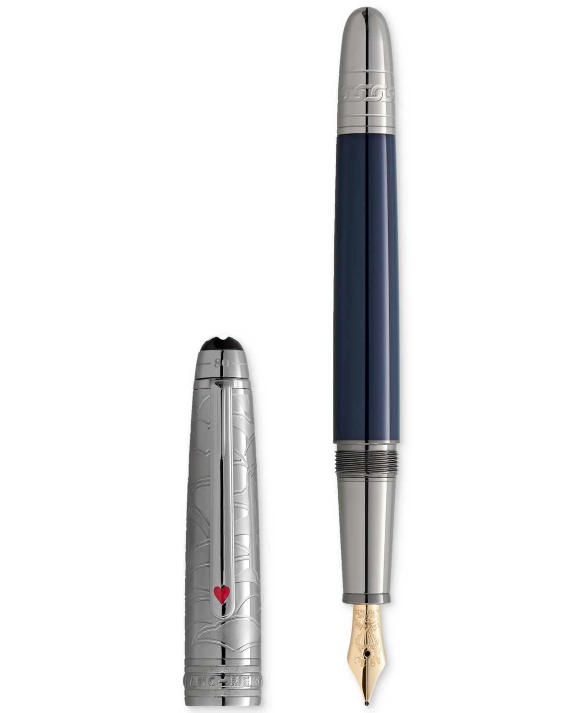 Meisterstuck Around the World in 80 Days Doue Fountain Pen - Blue
