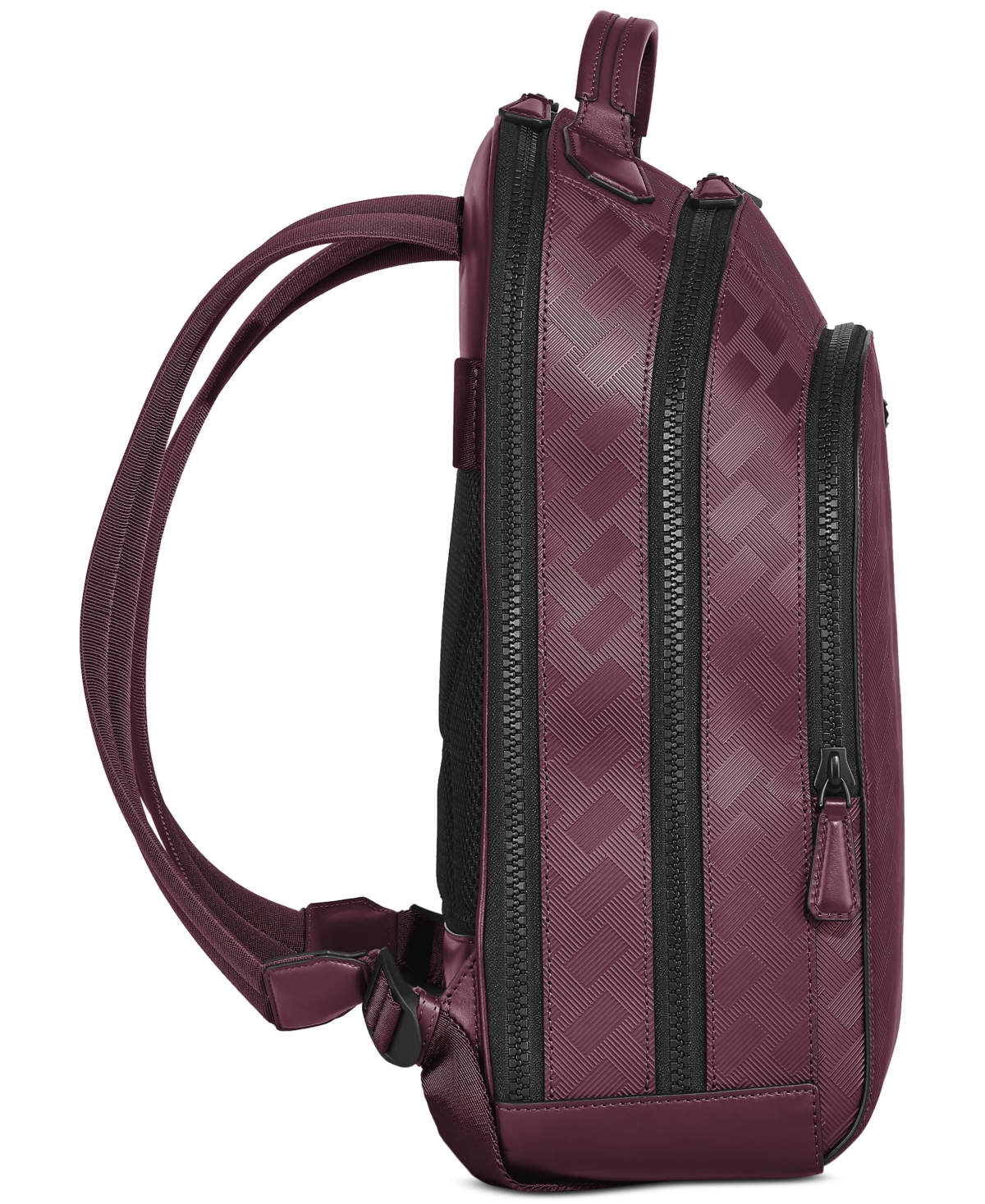 Montblanc Extreme 3.0 Medium Three Compartment Leather Backpack In Cassis